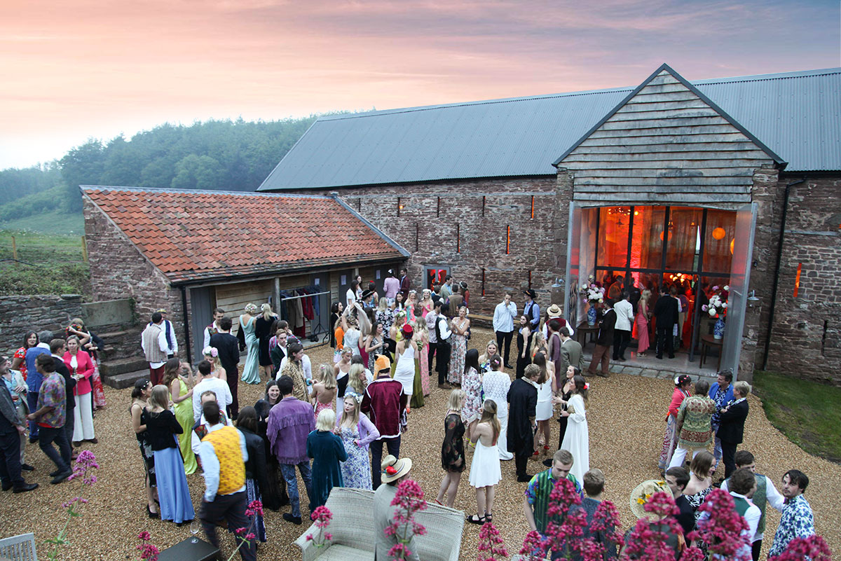 Reception barn Herefordshire