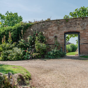 Secret garden at Grendon Court Barn