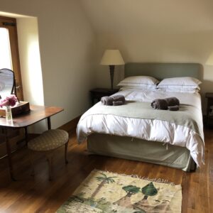 Bedroom at Grendon Court accommodation